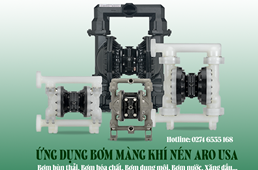 Giới thiệu chung về bơm màng ARO, hàng có sẵn, giá ưu đãi