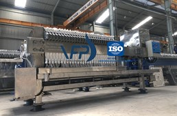 Công dụng của máy ép lọc khung bản trong sản xuất thực phẩm chức năng