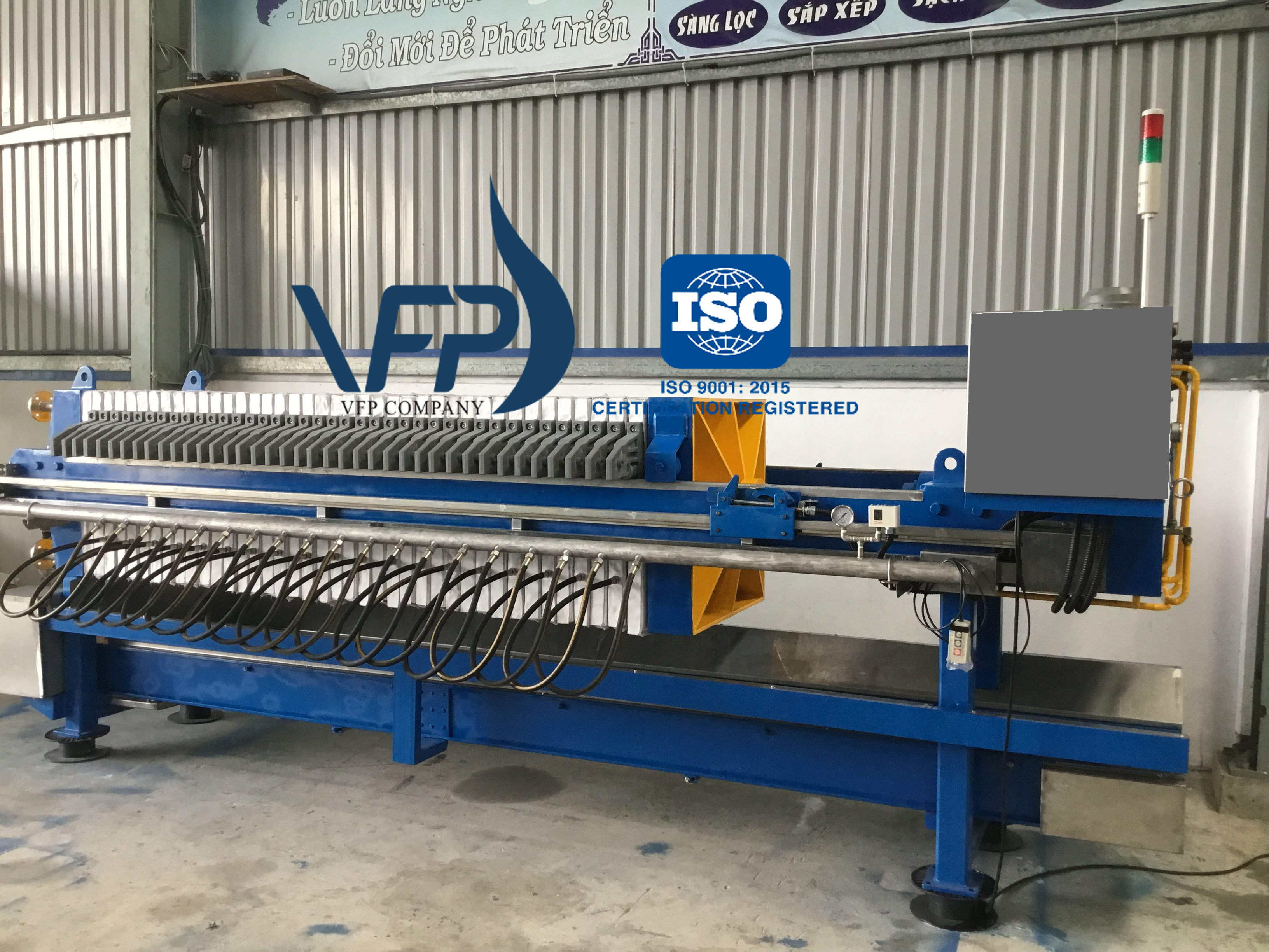 Khung bản màng ứng dụng trong ngành dệt nhuộm