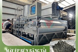 Mua máy ép bùn băng tải chính hãng, giá tốt