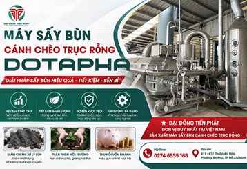 Tư vấn dòng máy sấy bùn tốt nhất